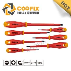 Jeu de tournevis isolé 7pcs